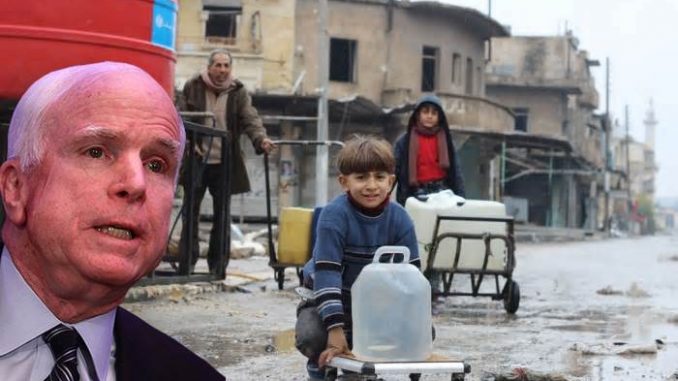 Senator McCain met with rebels in Syria: spokesman