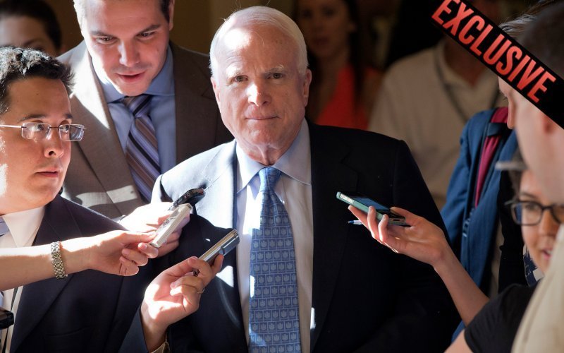 John McCain on His Meeting With Obama, Middle East Tour, and Syria