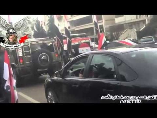 Assad’s Motorcade Attacked by Rebels