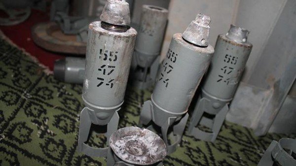 ISIS using cluster ammunition in Syria