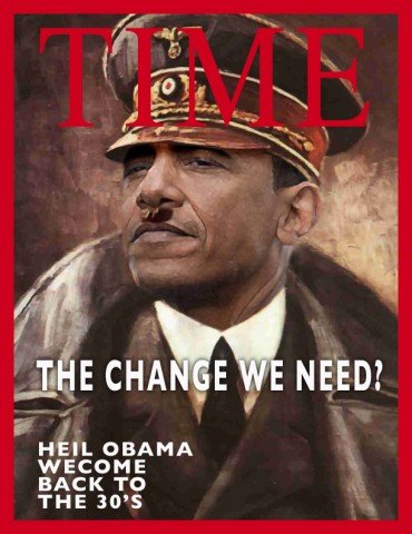 If Hitler were still around, Obama would join forces with him too