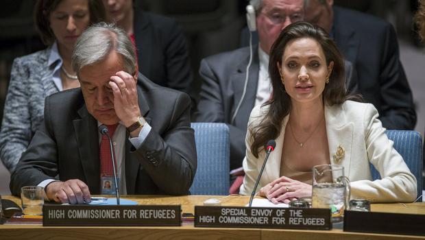Angelina Jolie blasts world powers on Syria’s refugee crisis