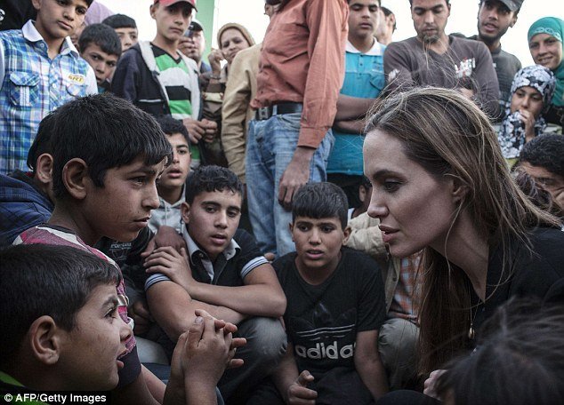 Syrian Refugee to Angelina Jolie: Why are we the Syrian people not worth saving?