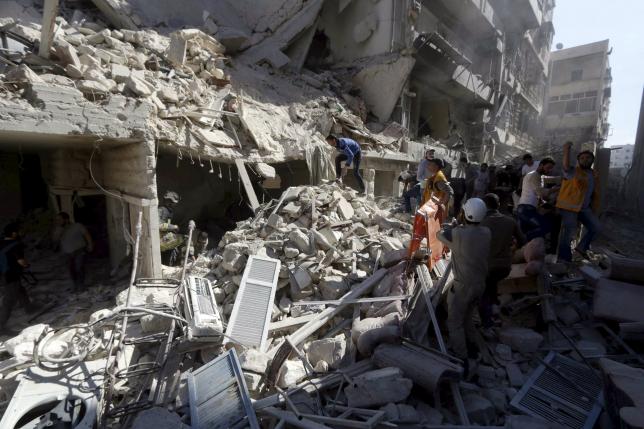 Assad Barrel Bombing Evidence Russians Keep Denying
