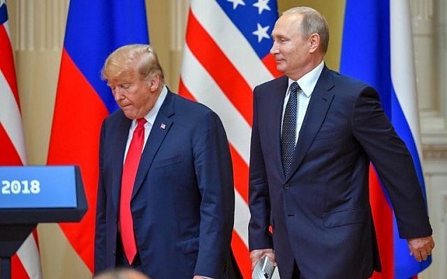 Traitor Trump Shameful Helsinki Summit