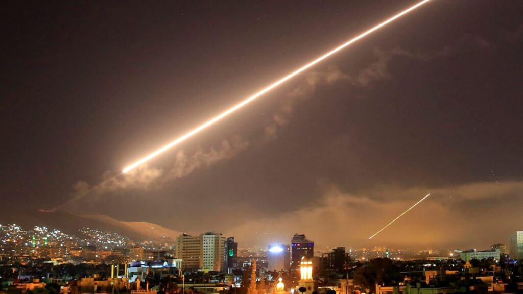 Israel Strikes Iranian Weapon Depots Near Damascus