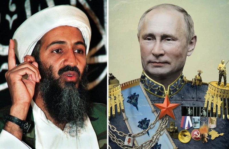Vladimir Putin is the New Osama Bin Laden